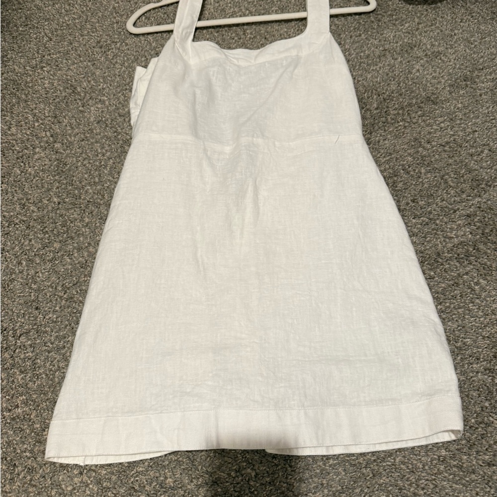 Abercrombie & Fitch White Mini Dress